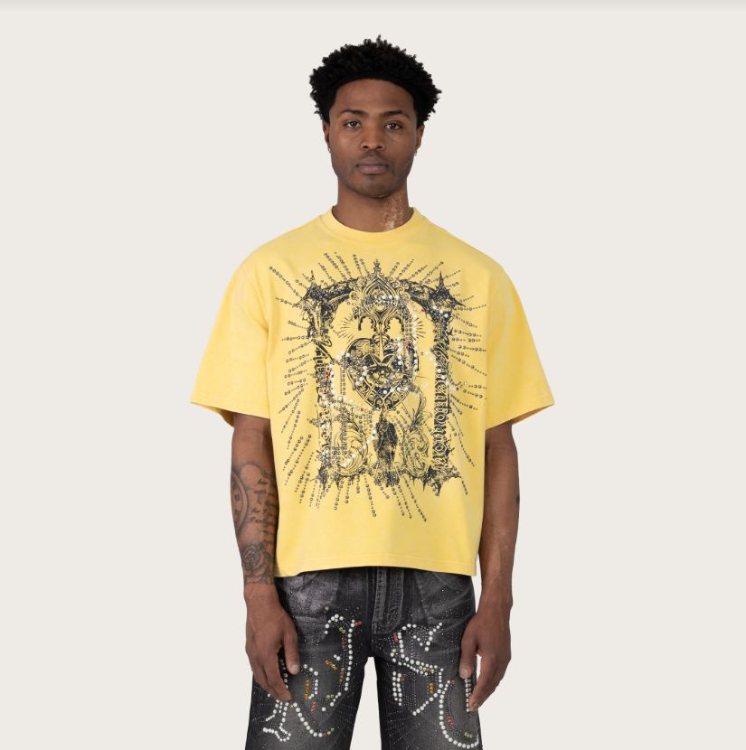 MEMENTO MORI STUDDED SS TEE