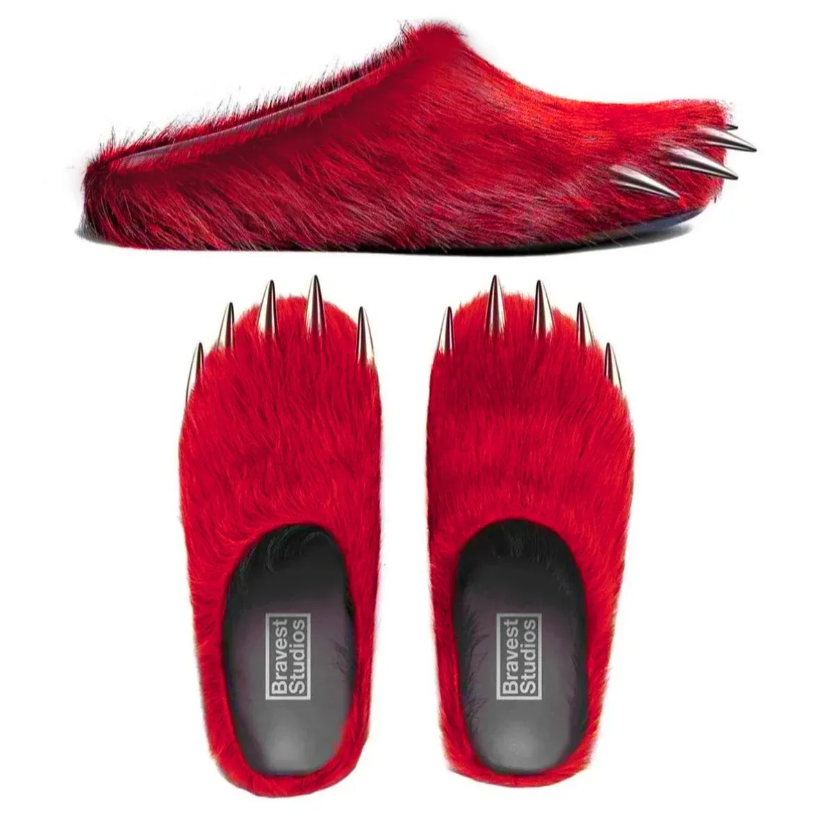 Bravest Studios Bear Claw Mule Red