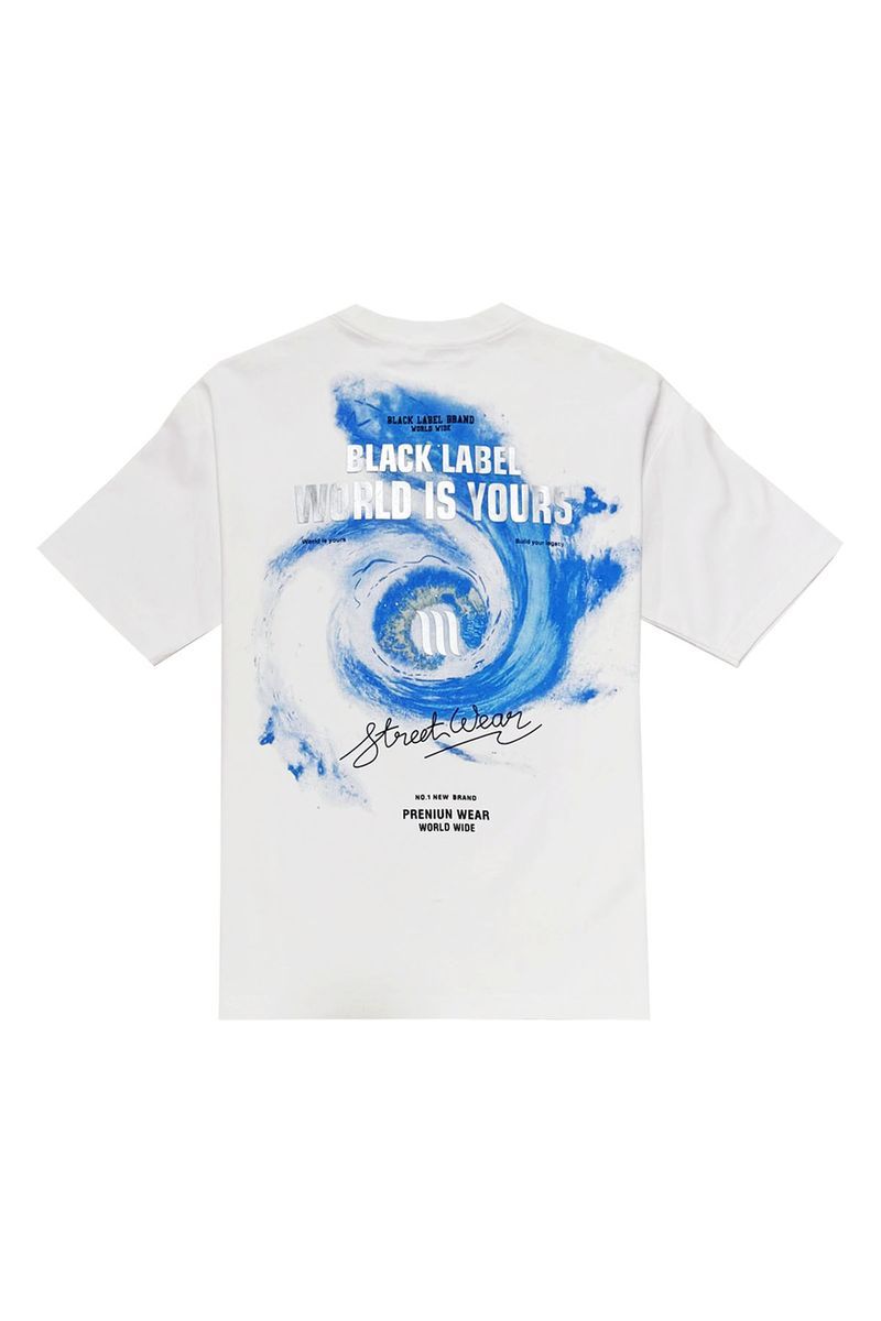 THE WORLD IS YOURS TEE - WHITE