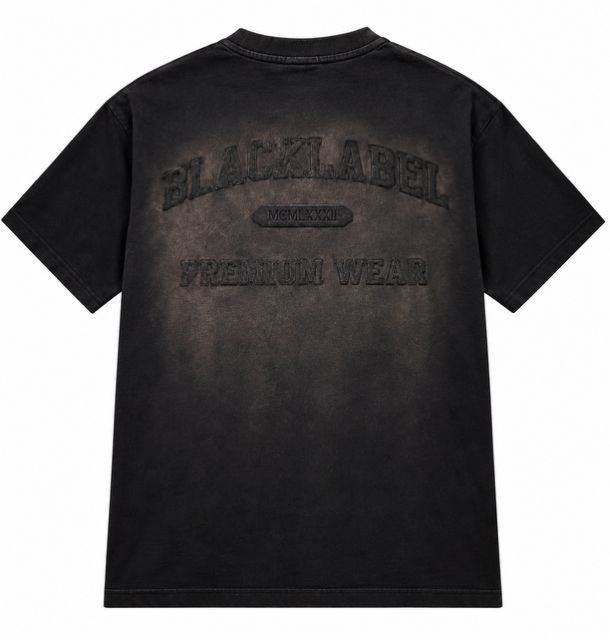 CLASSIC BL TEE - FADED BLACK