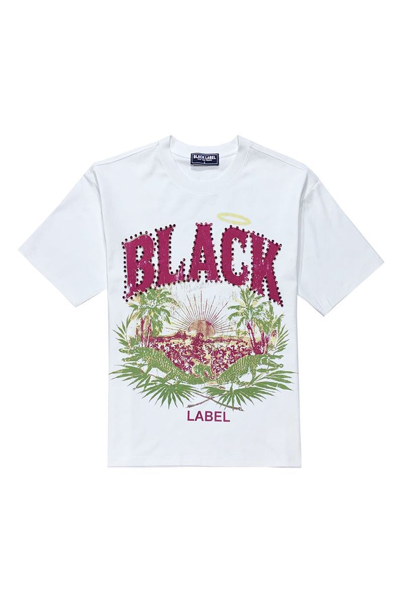 TROPICAL EDITIONS TEE - WHITE