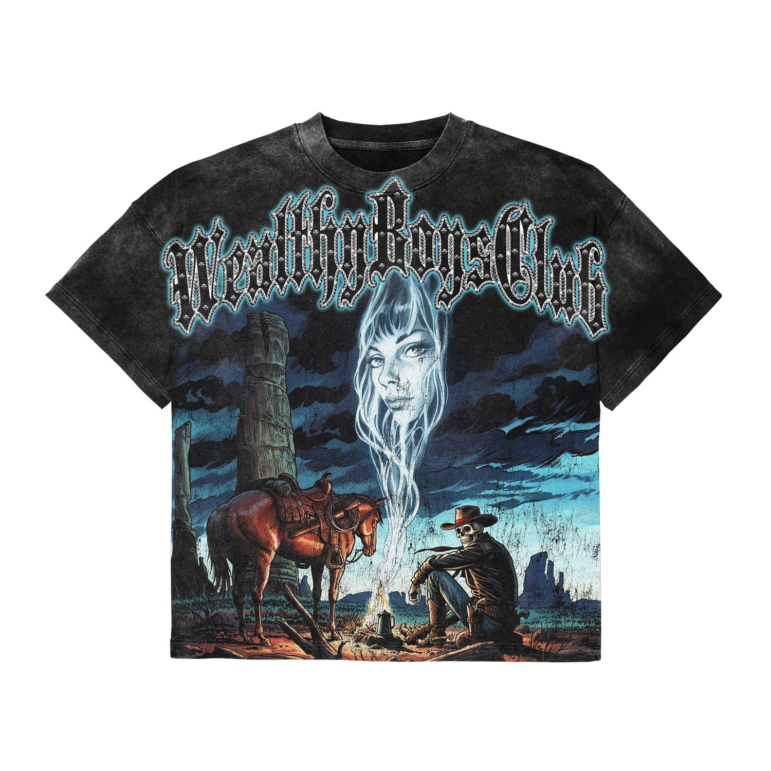 BORN TO BE KING TEE - BLACK