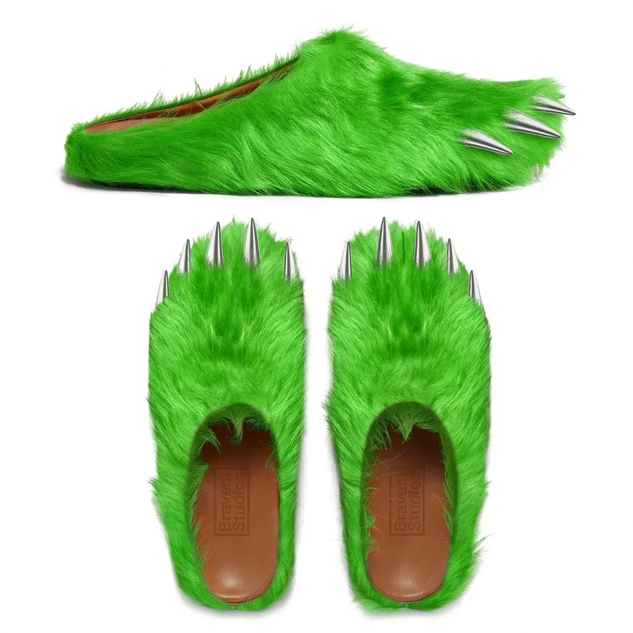 Bravest Studios Bear Claw Mule SLIM GREEN