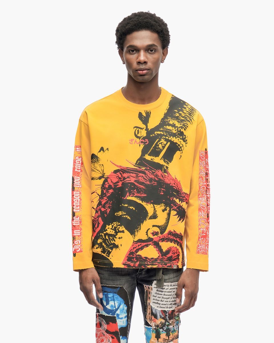 Revenge Yellow Crewneck