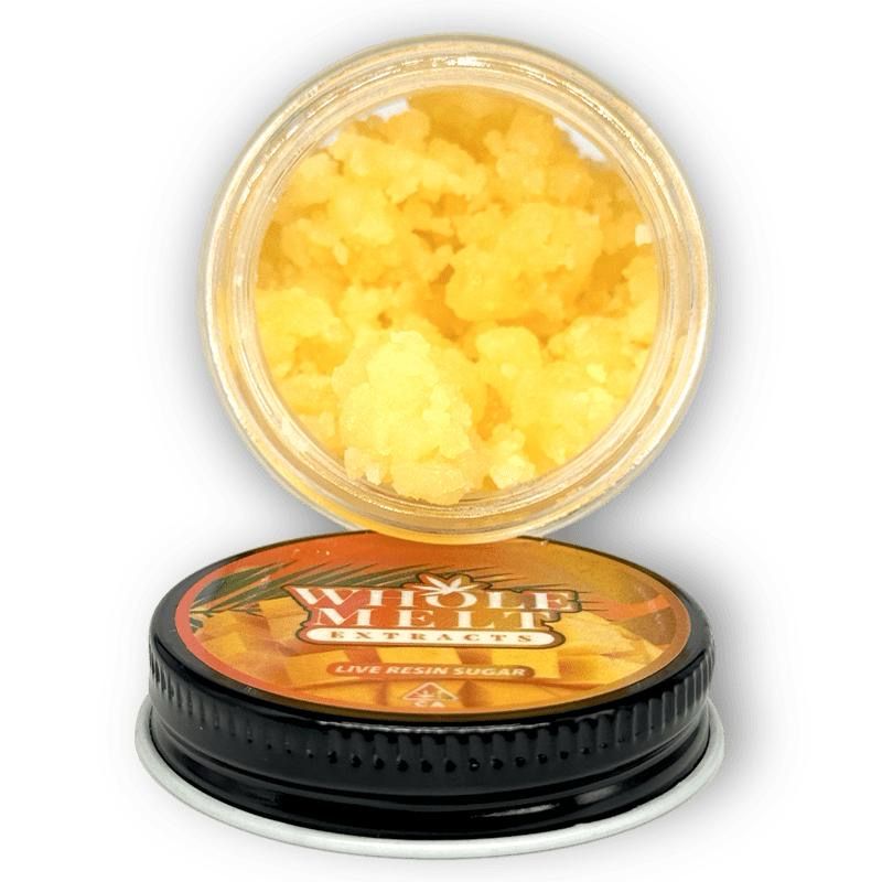 Whole Melt Live Resin Suger | Sour Mango | THC 78.05%