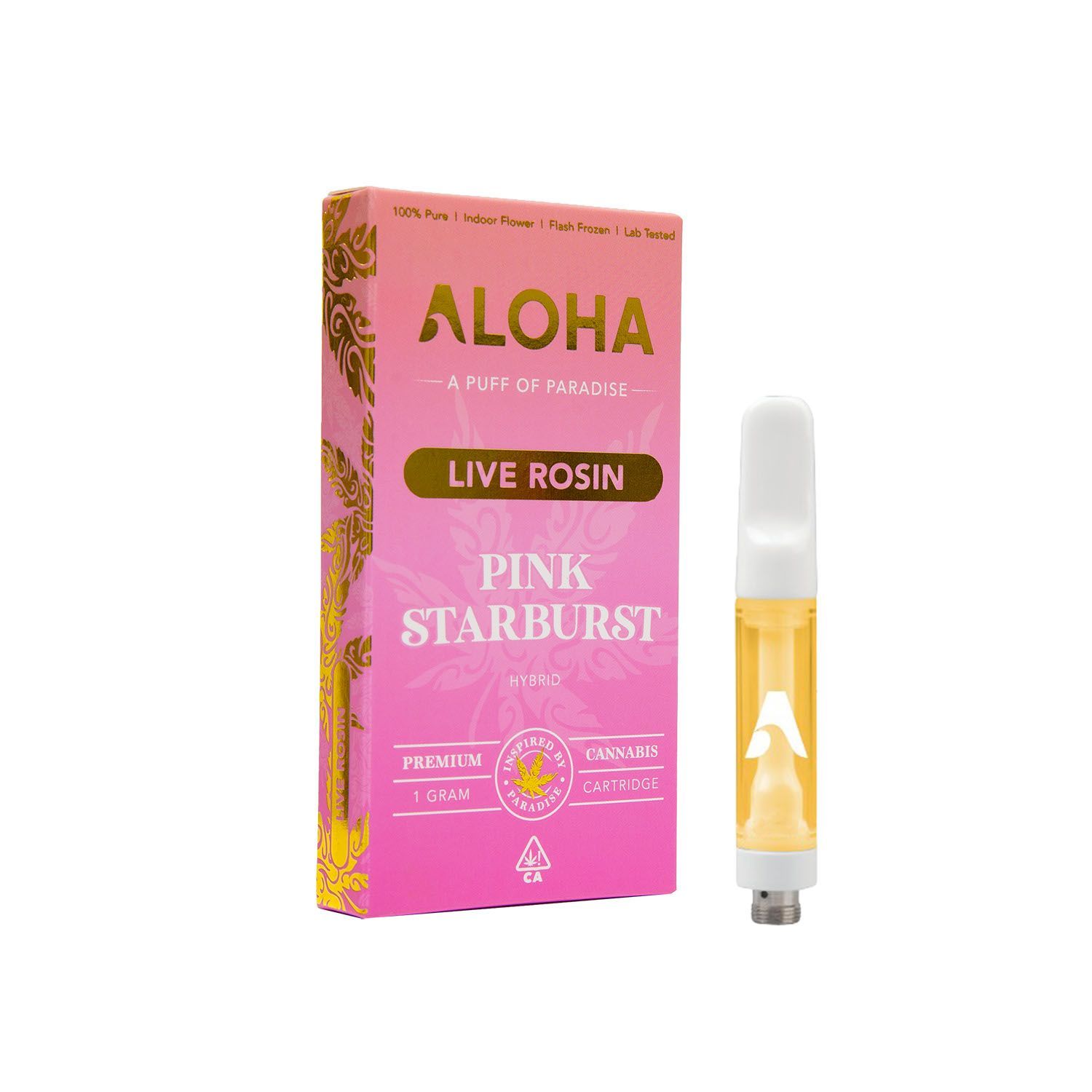 Pink Starburst Live Rosin | HYBIRD