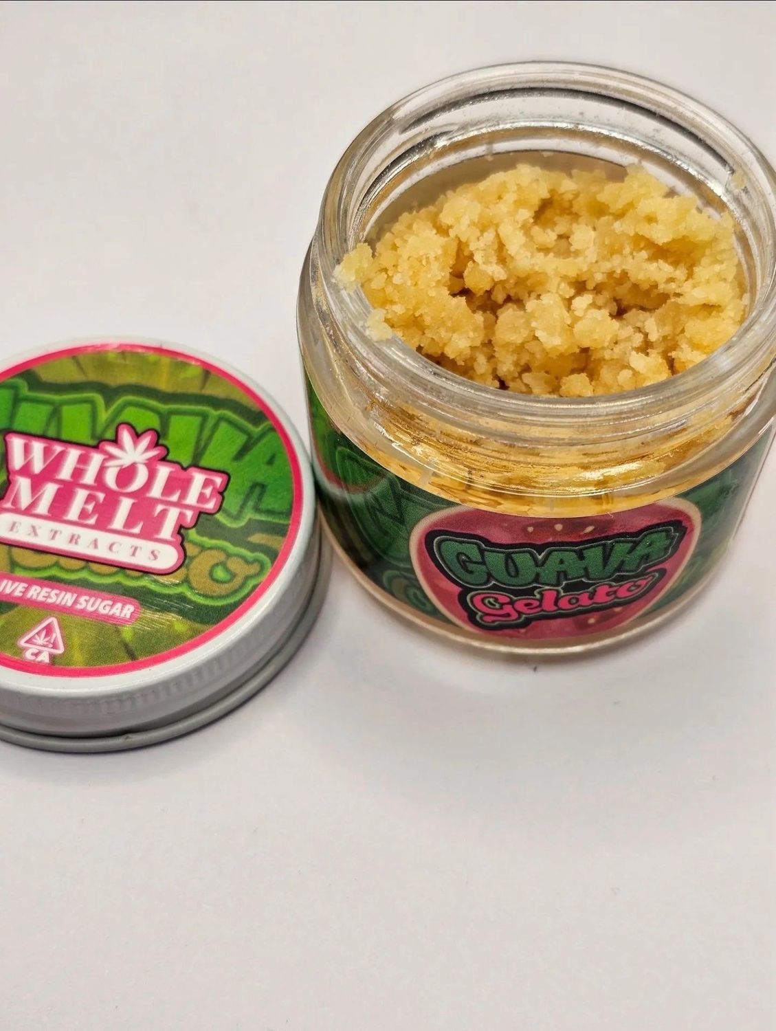 Whole Melt Live Resin Suger | Guava Gelato | THC 78.05%