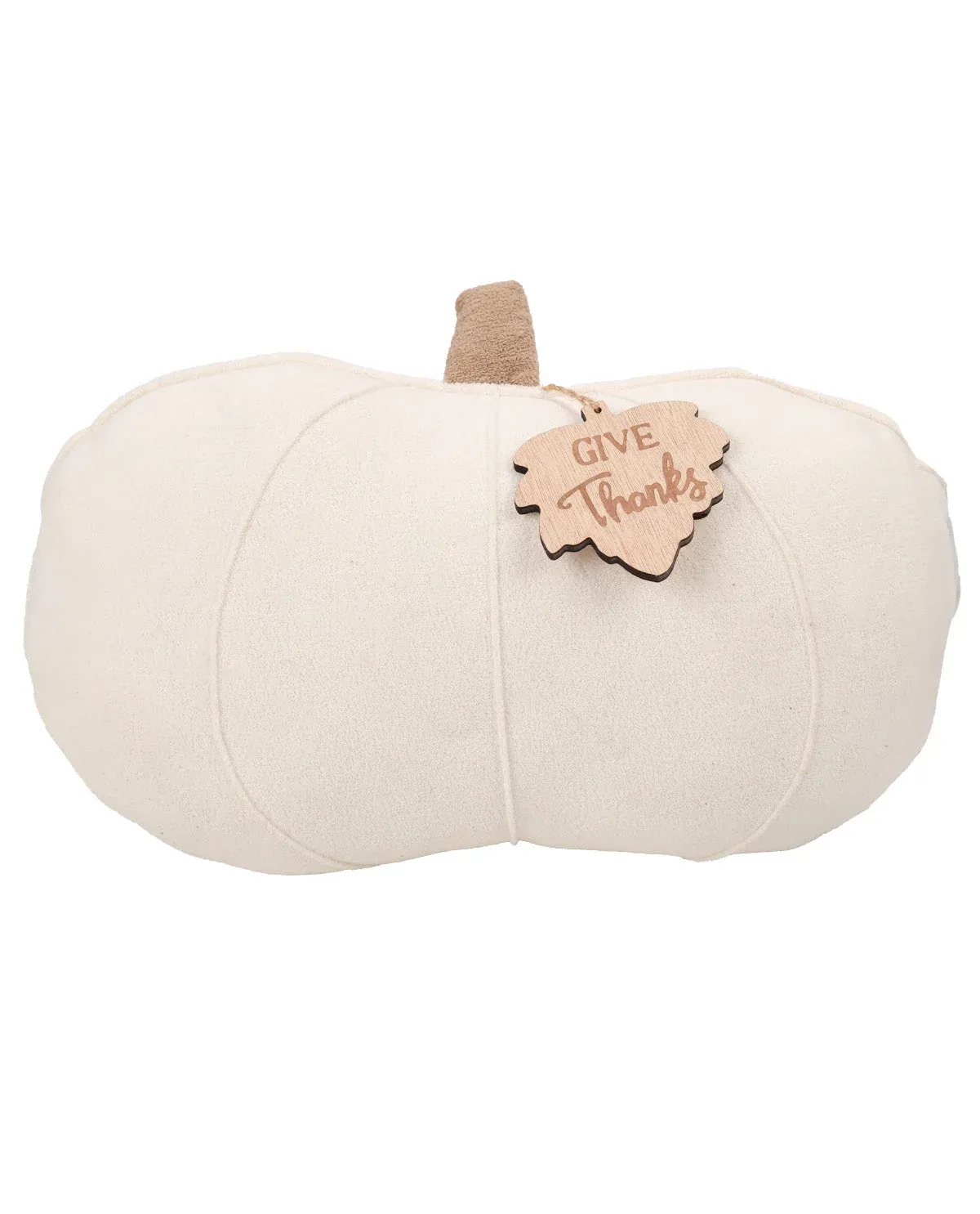Pumpkin W/ Leaf Pillow