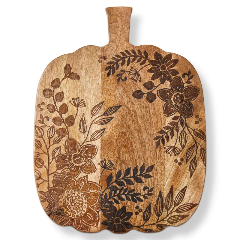 Etched Pumpkin Board