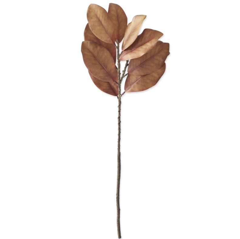 32" Dark Golden Yellow Magnolia Branch