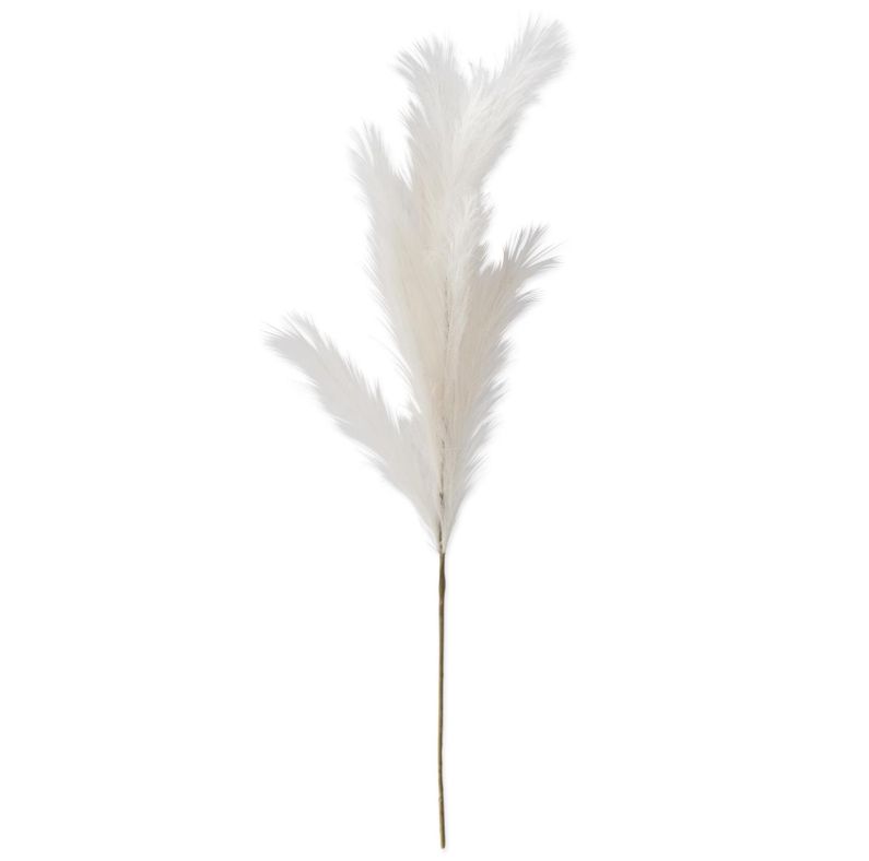 39" Cream Pampas Grass Stem
