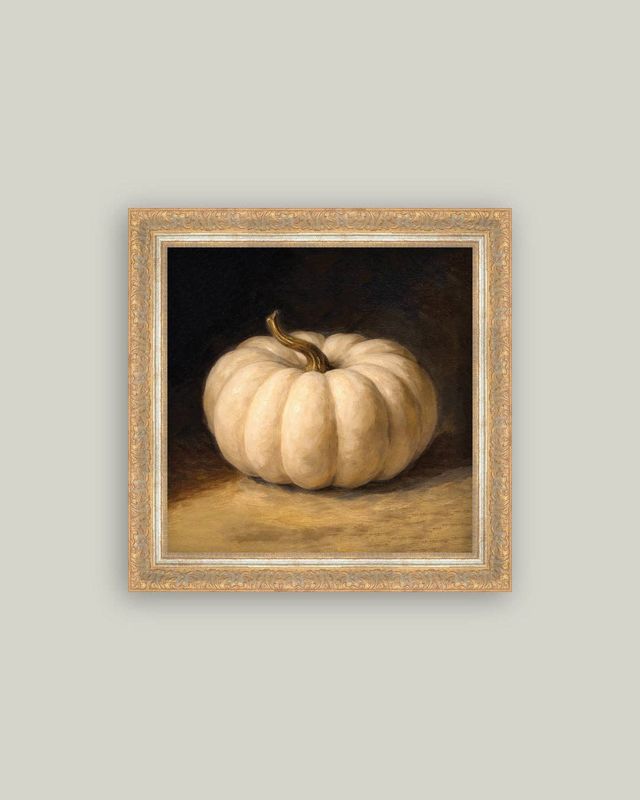 White Pumpkin Art