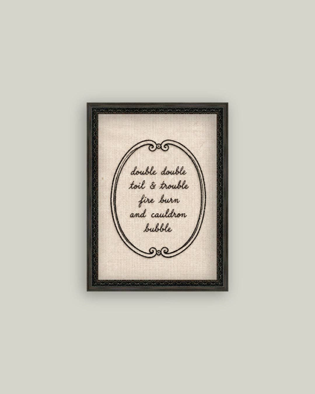 Toil &amp; Trouble, Size: 12x16