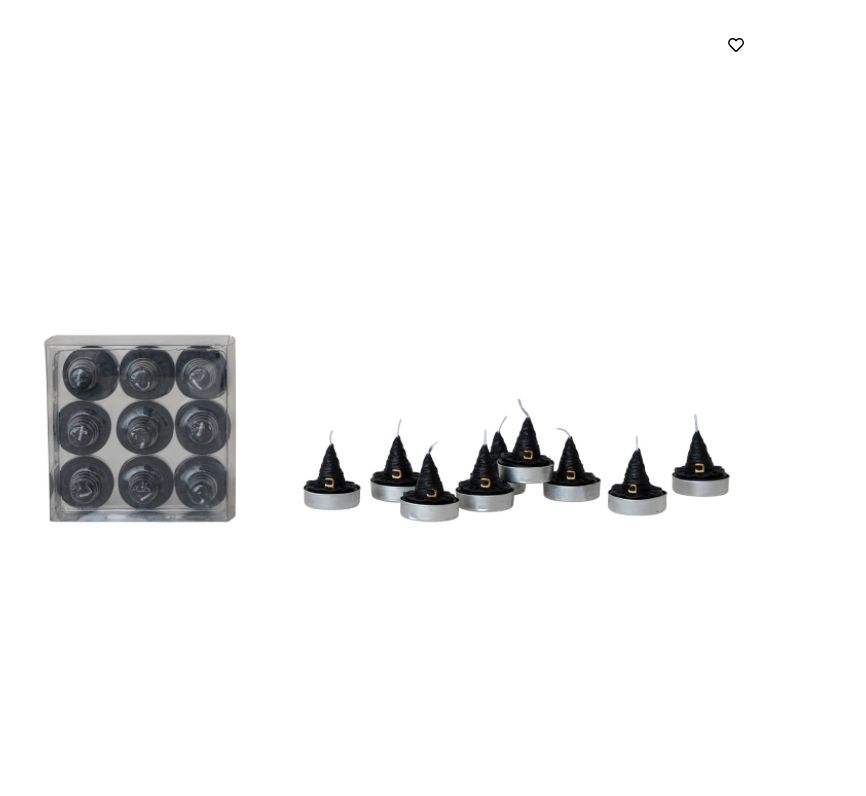 Witch's Hat Tealight Box Set