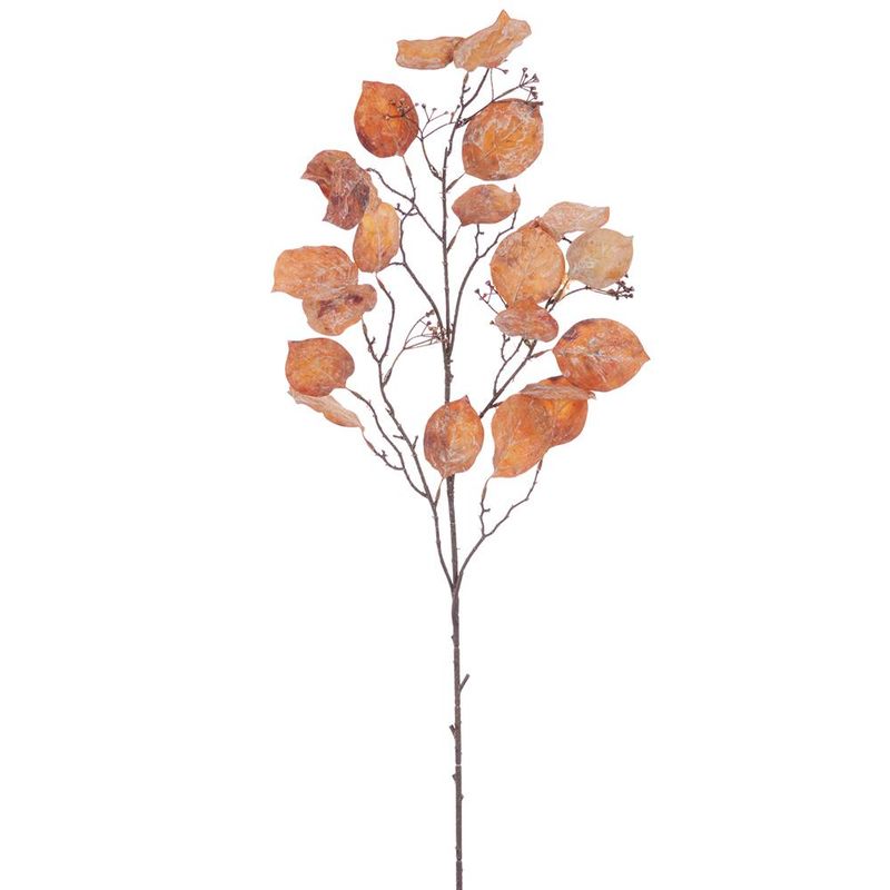 43" Brown Apple Leaf Spray