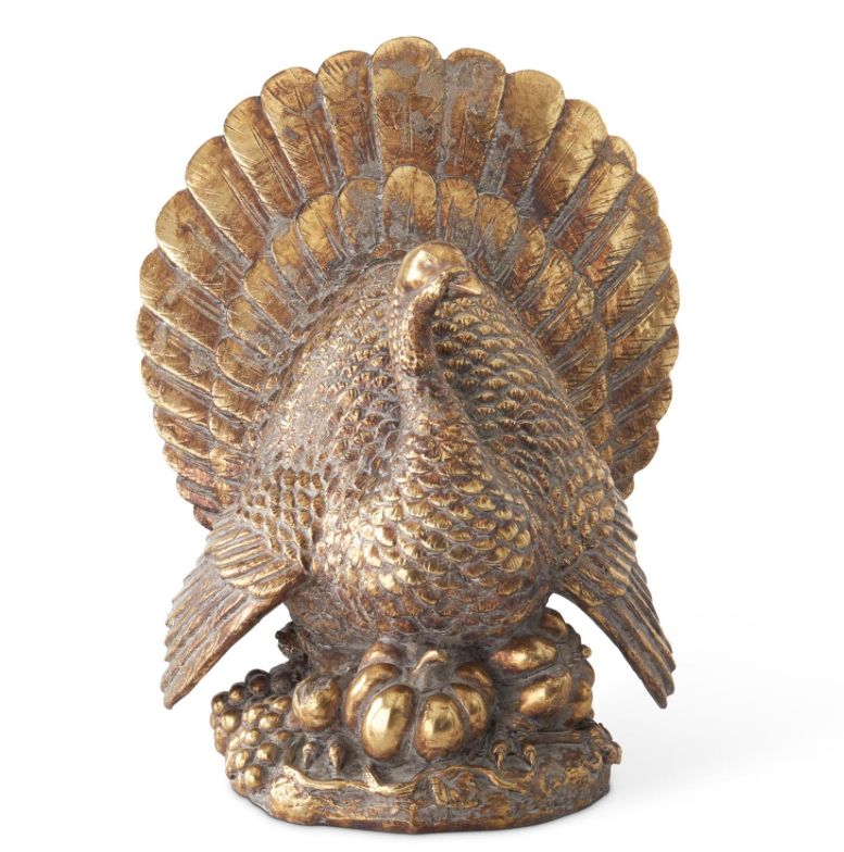 11"  Antique Gold Turkey