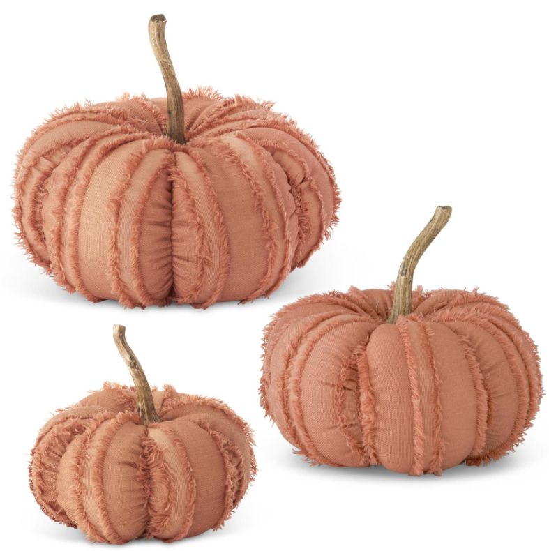 Orange Fringe Pumpkins