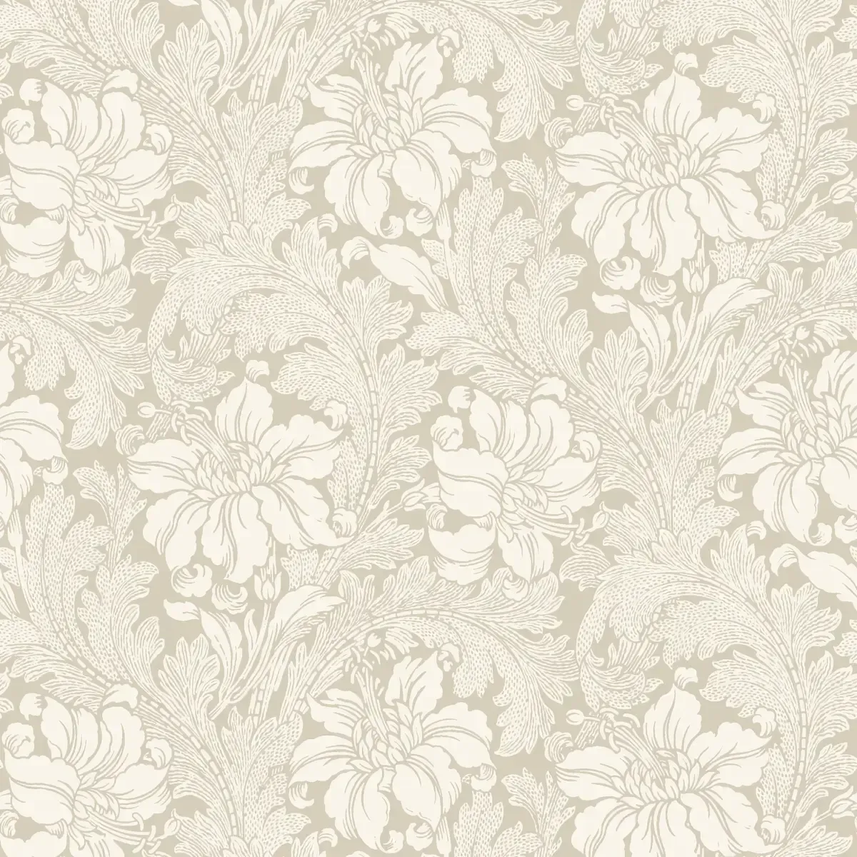 Acanthus Garden, Color: Stone