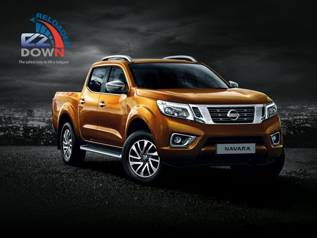 Nissan Navara -EZDown Reloaded (2019 - Early 2021 model) NO TORSION BAR IN TAILGATE (ASSISTING LOWERING AND LIFTING OF YOUR TAILGATE)