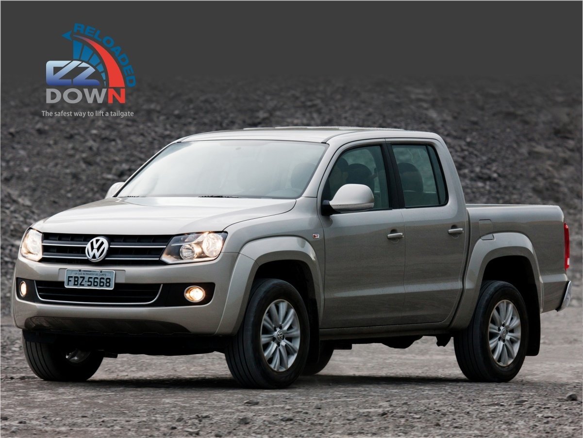 Amarok - Volkswagen - EZDown Reloaded 2010 -2013 (without T Bar) (ASSISTING LOWERING AND LIFTING OF YOUR TAILGATE)