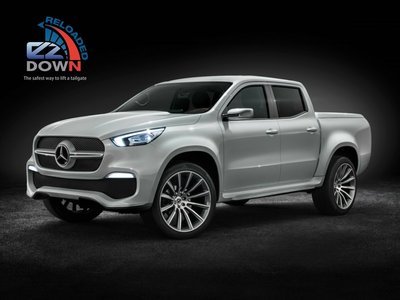 Mercedes Benz X Class - EZDown Reloaded (ASSISTING LOWERING AND LIFTING OF YOUR TAILGATE) Mercedes Benz X Class - EZDown Reloaded (ASSISTING LOWERING AND LIFTING OF YOUR TAILGATE)