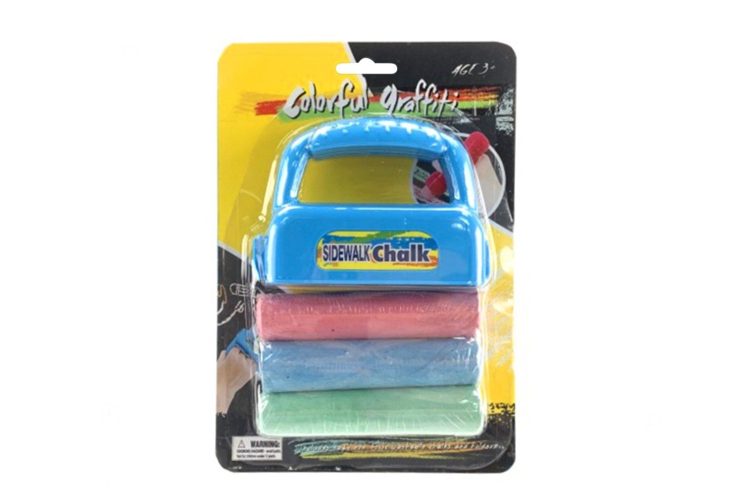016559 COLOURFUL GRAFFITI SIDEWALK CHALK