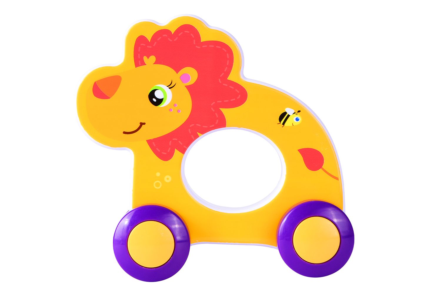 018388 INFUNBEBE PUSH N GO ANIMALS LION