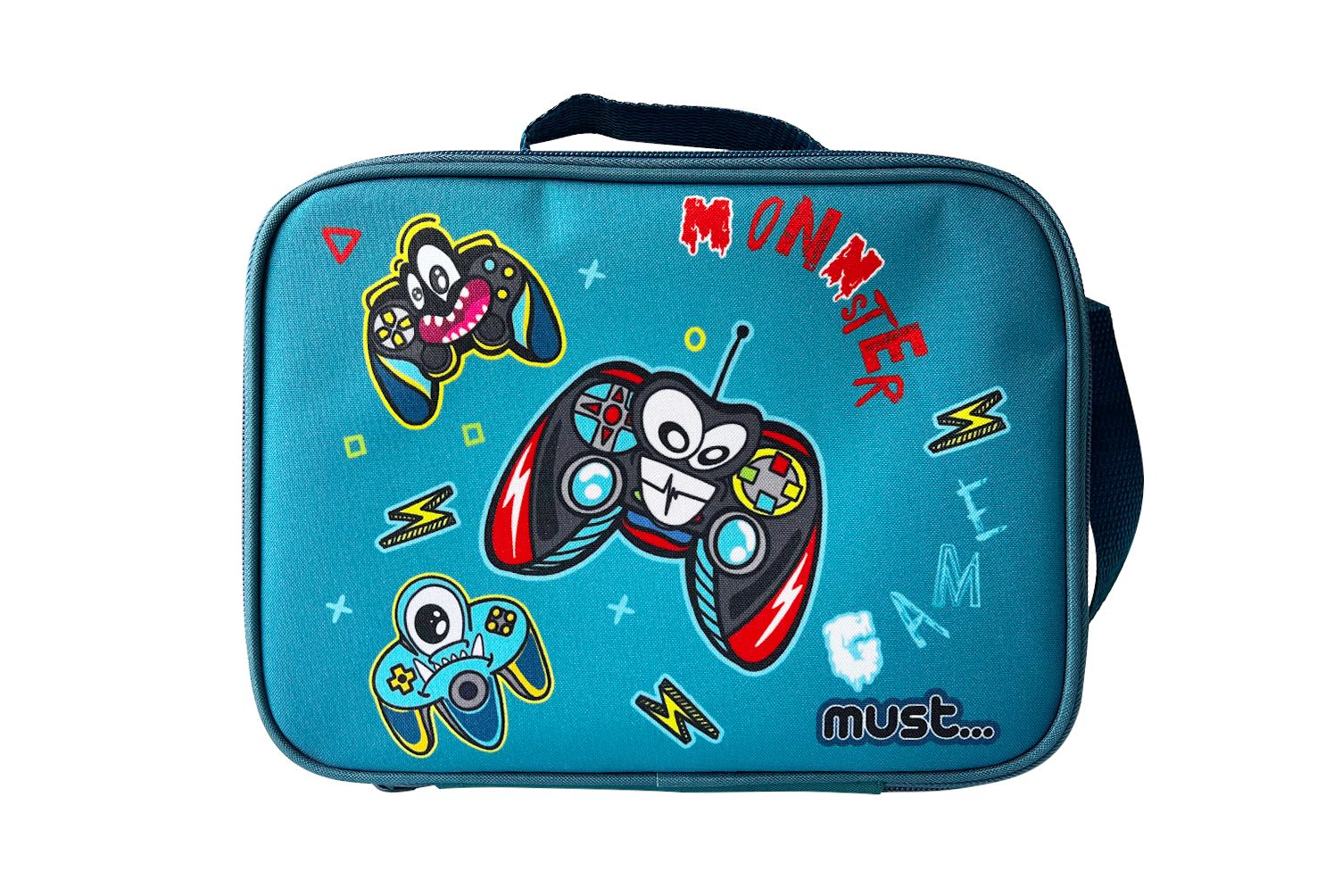 019249 MUST LUNCH BAG GAME MONSTER