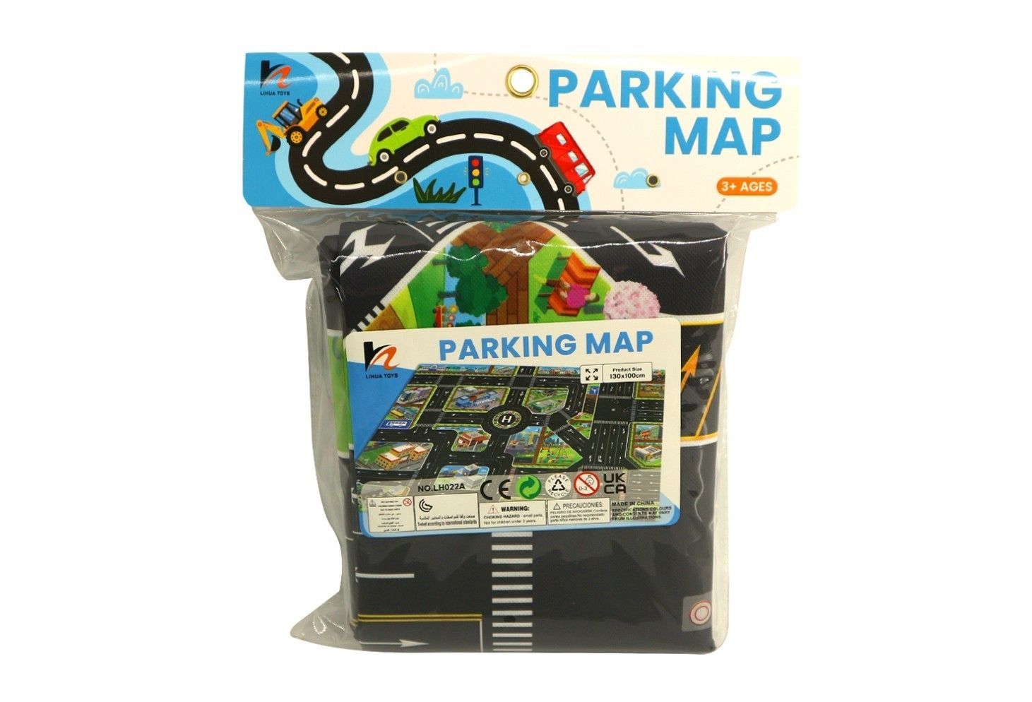 018749 PARKING MAP W/ASS PLAYSET IN HEADER BAG
