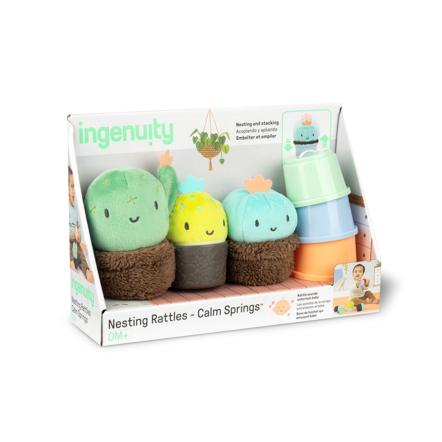 018151 ING CALM SPRINGS™ NESTING RATTLES