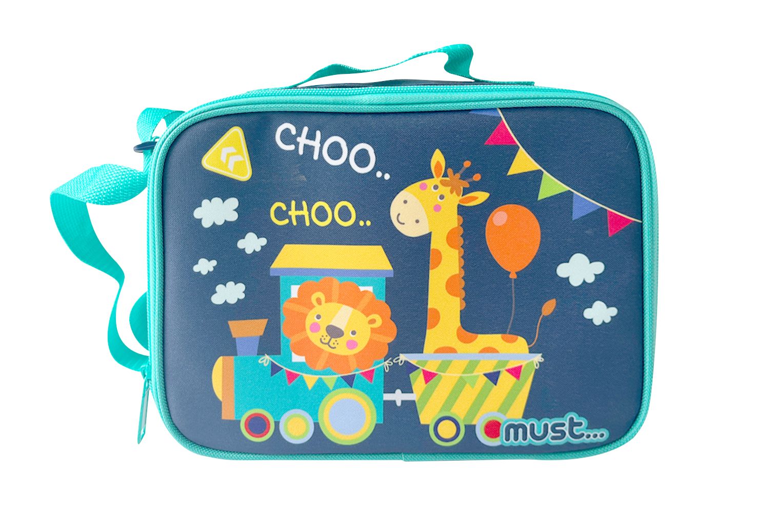 019246 MUST LUNCH BAG CHOO CHOO TRAIN