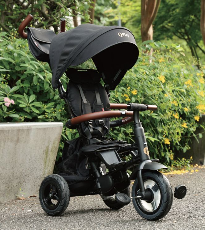 020204 QPLAY RITO DELUXE LIMITED TRICYCLE BLACK