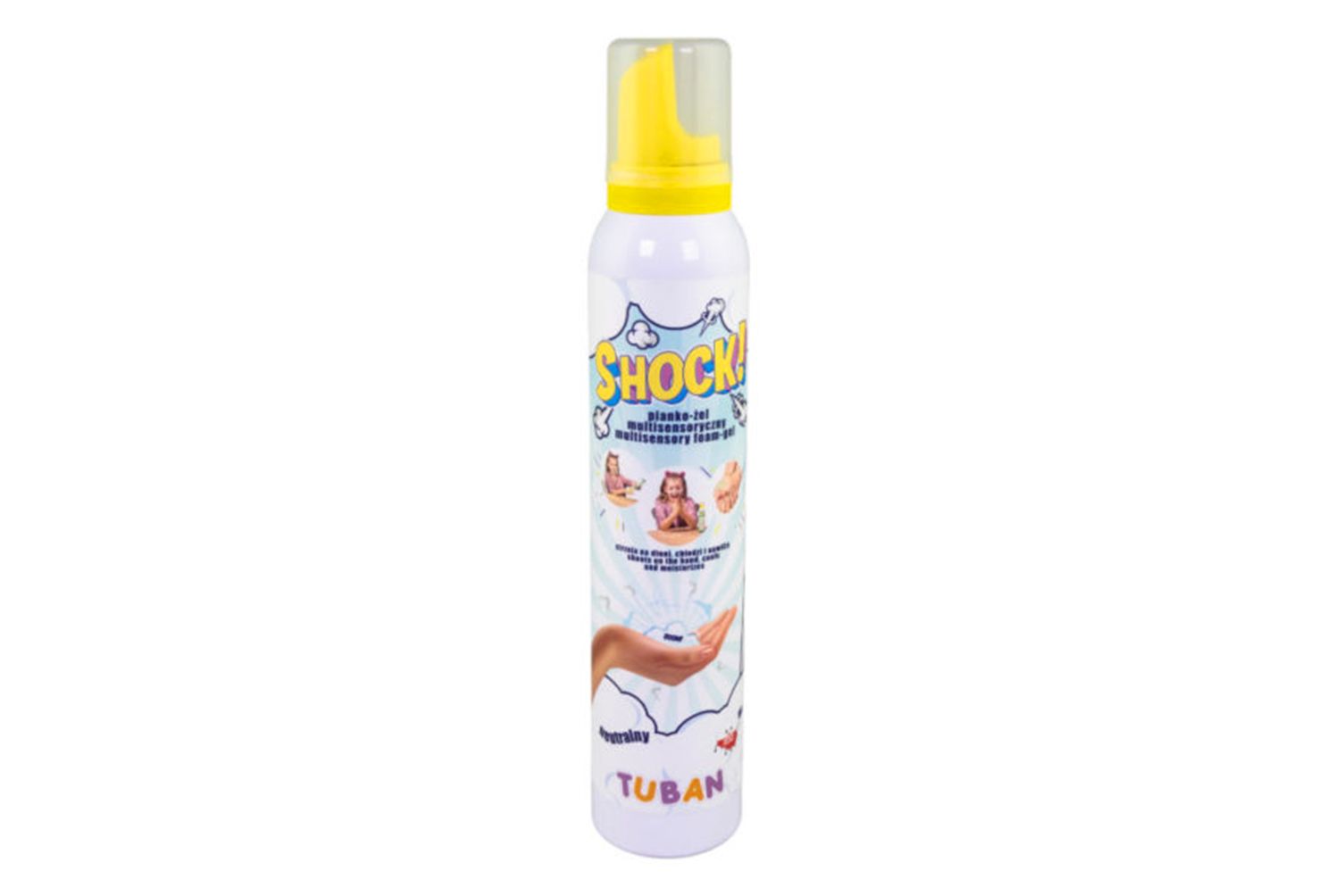 018572 TUBAN SHOCK! FOAM-GEL NEUTRAL 200 ML 15 IN DISPLAY