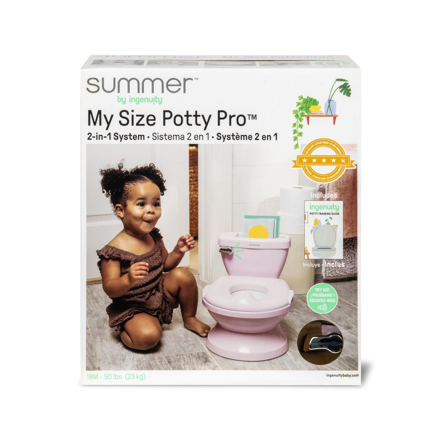 018215 ING MY SIZE POTTY PRO - PINK