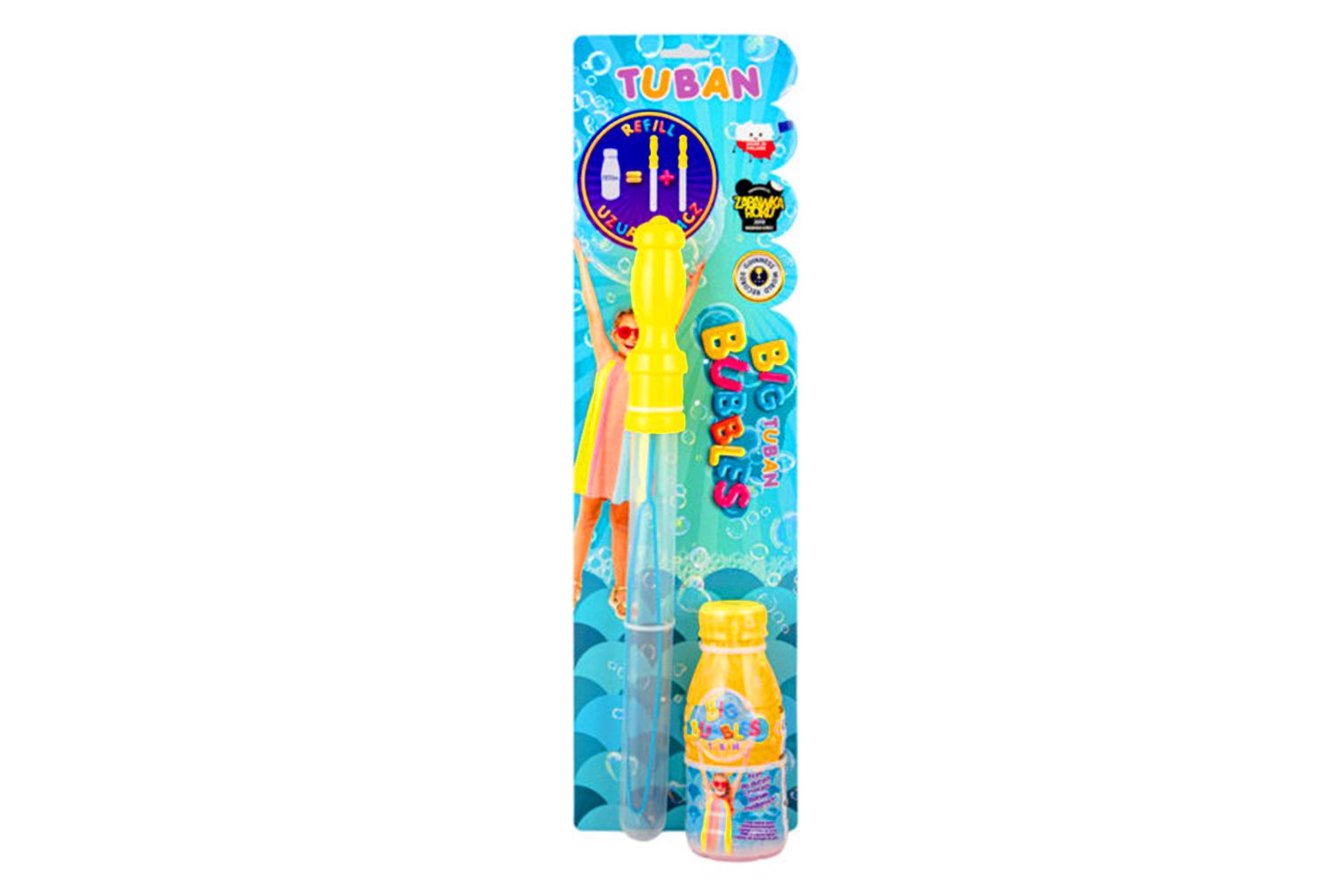 018512 TUBAN SET – BUBBLE SWORD + LIQUID 250 ML (DOUBLE REFILLING)