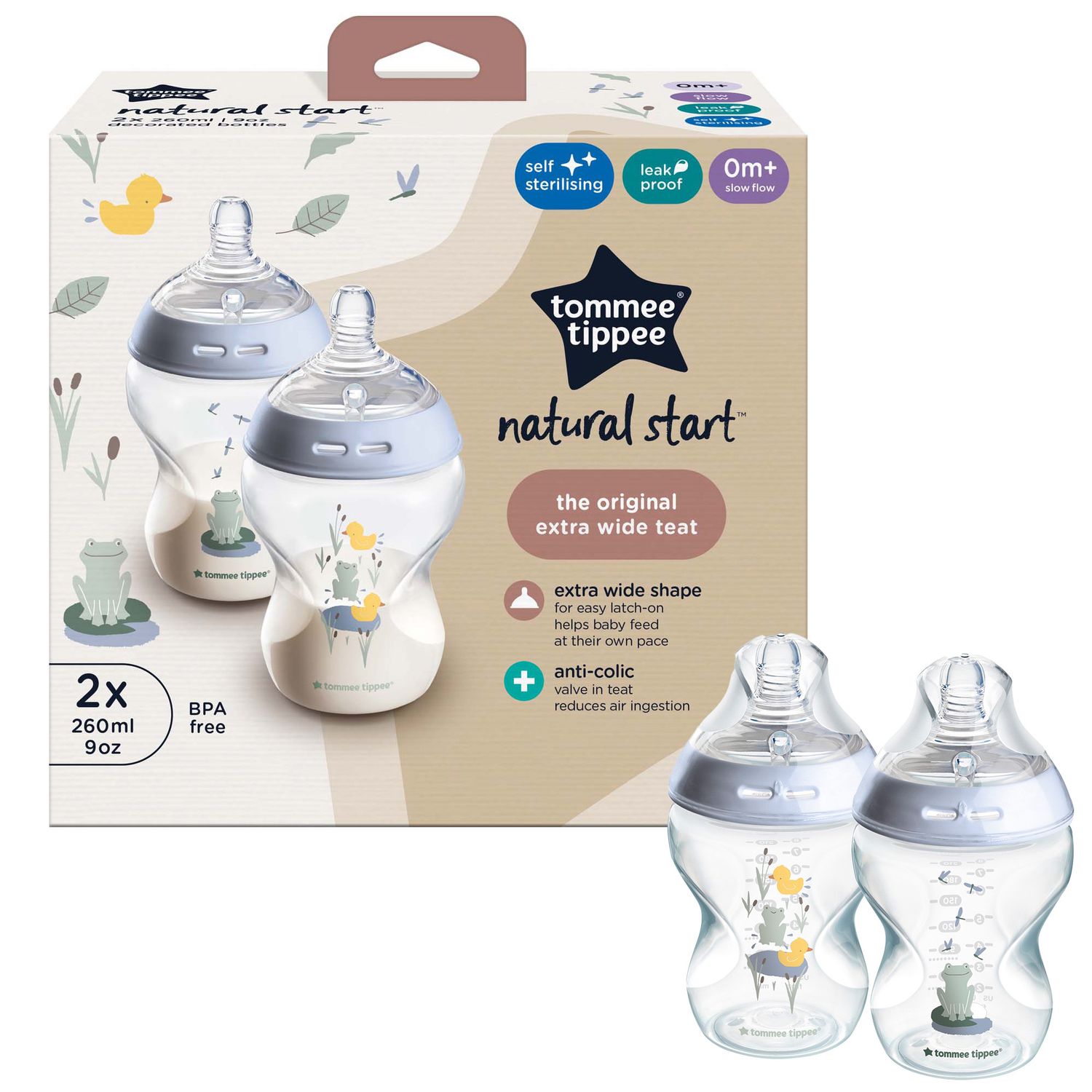 422752 CTN 260ML BOTTLE DECORATED - BOY