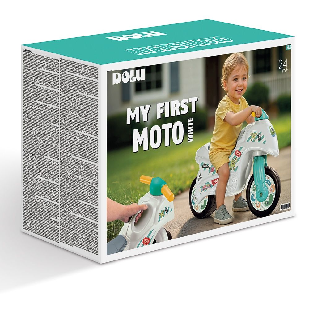 021752 DOLU MY FIRST MOTO WHITE
