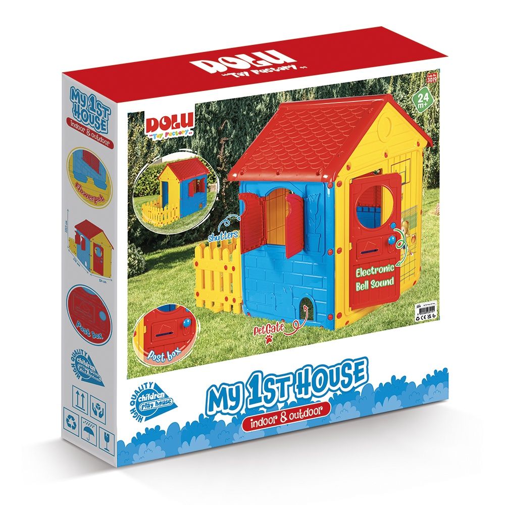 019892 DOLU MY FIRST HOUSE WITH FENCE