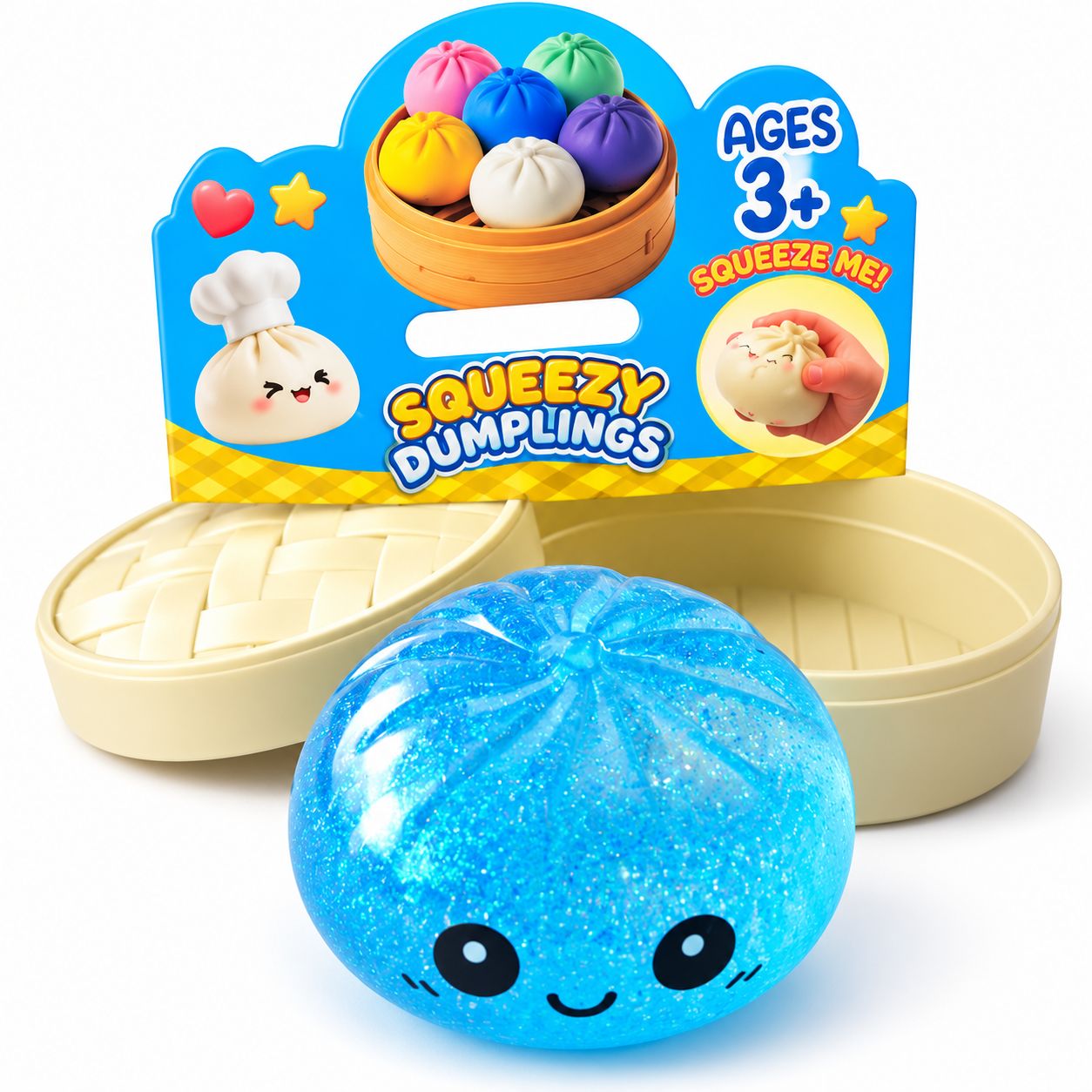 SQUEEZY (BUN) GEL 8.5CM / EACH