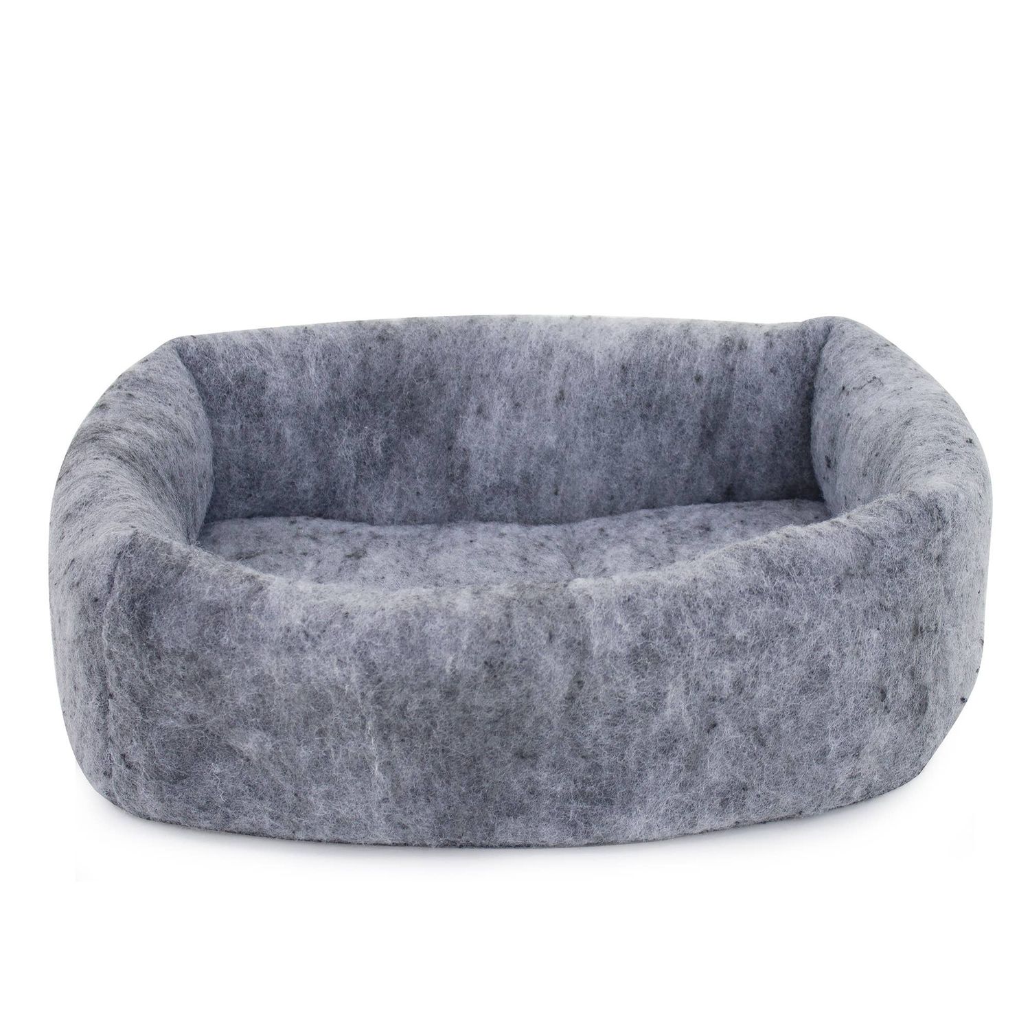 2 in 1 Mysterious Kitty Kuddler® Cat Tunnel and Bolster Bed: Charcoal