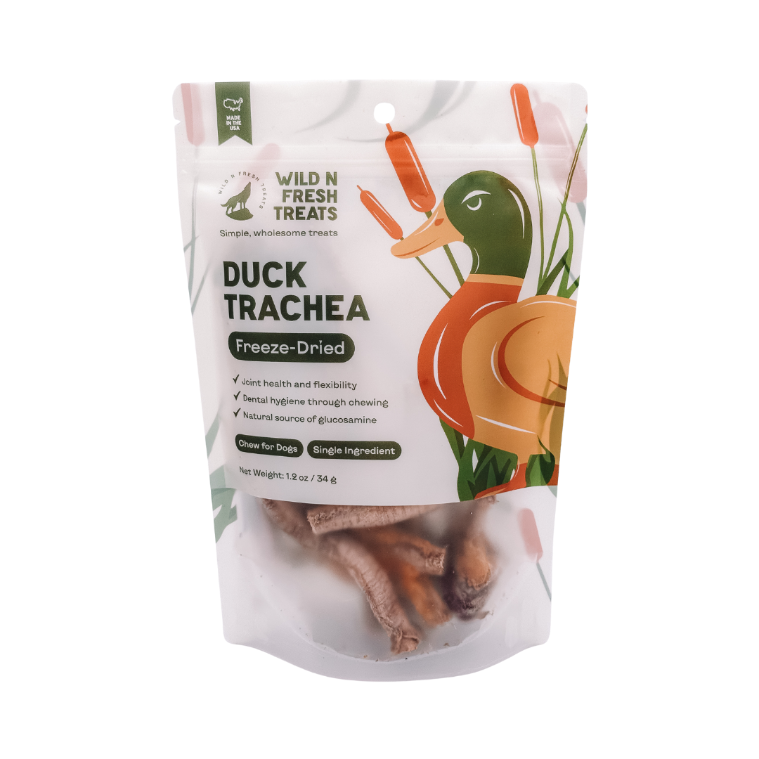 Freeze-Dried Duck Trachea: 1.2 oz