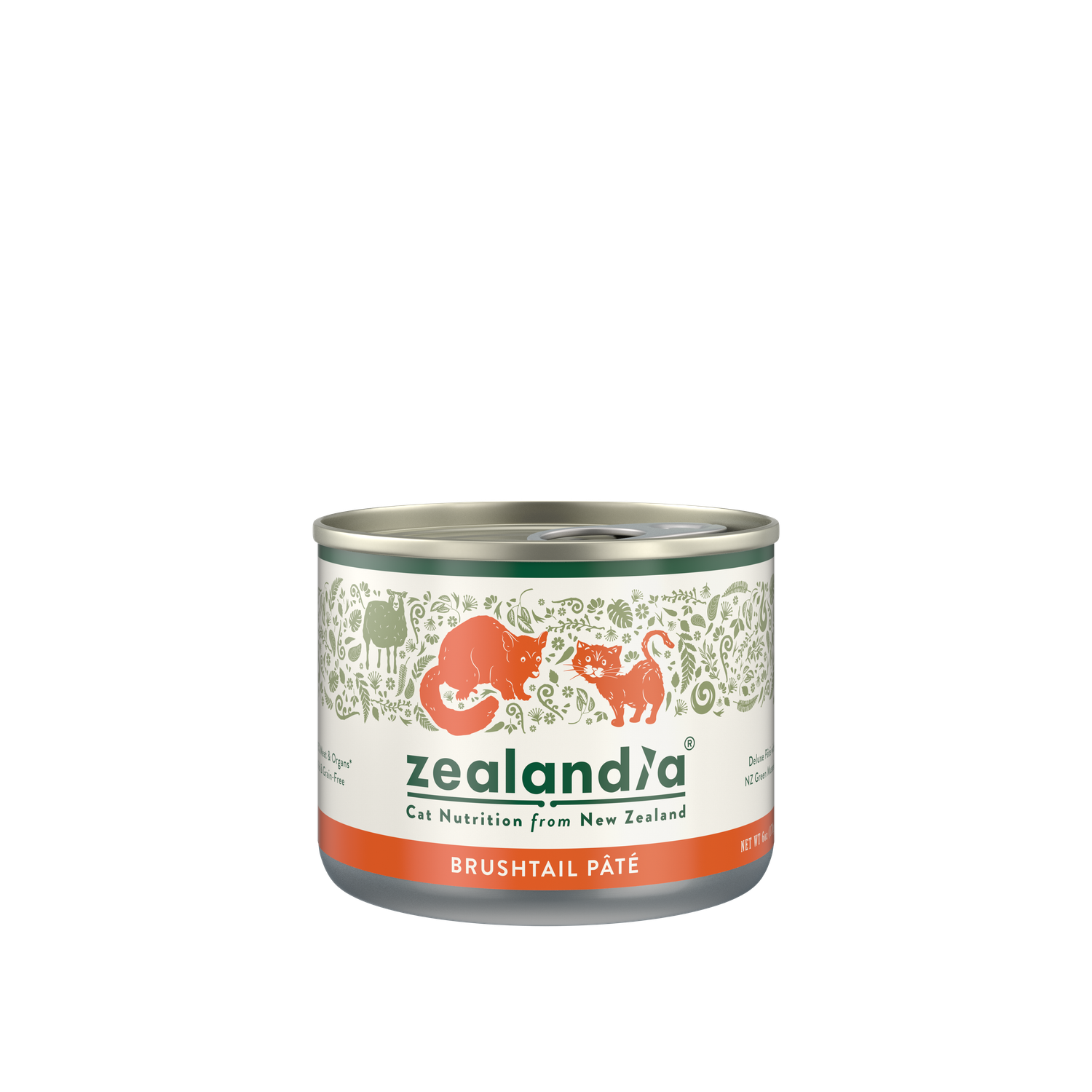 Zealandia Brushtail Pâté Wet Cat Food : 24 x 6oz cans