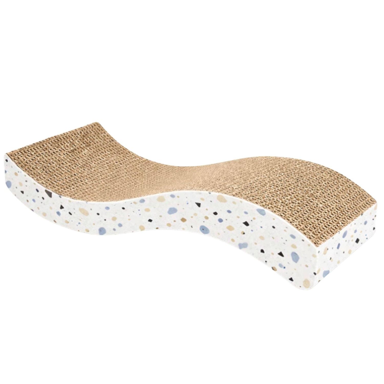 Wavy Cat Scratcher: Terrazzo