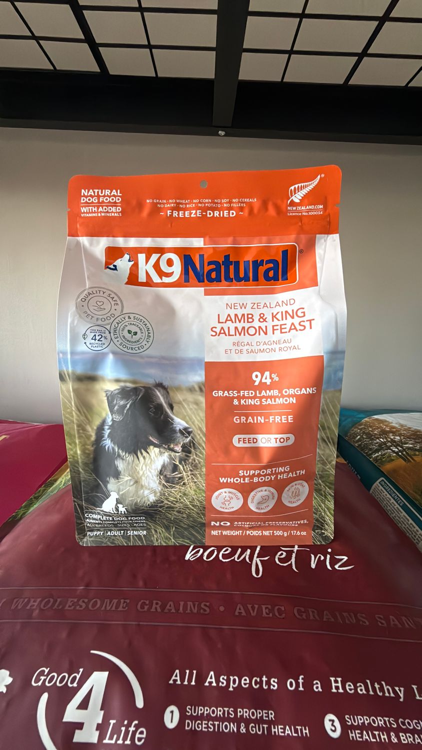 K9 NAT D GF FZD LMB SMN 17.6 OZ