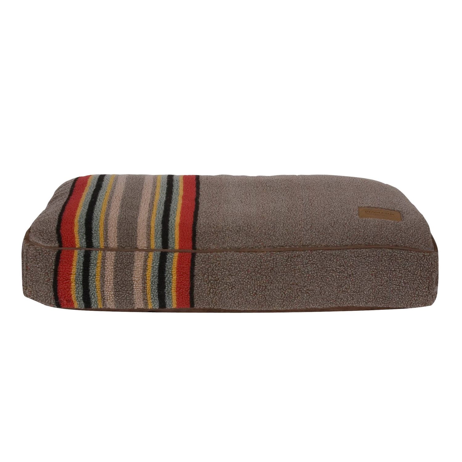 Pendleton Pet Vintage Camp Rectangular Pet Napper Dog Bed: Mineral Umber / X-Small