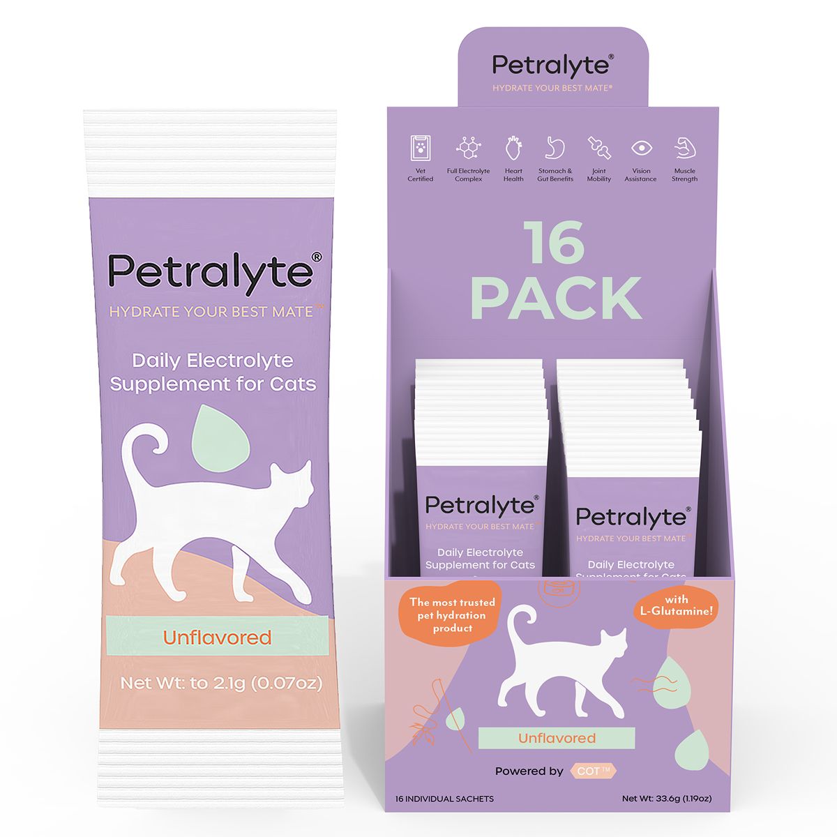 Cat Electrolyte and Joint Supplement | Unflavored