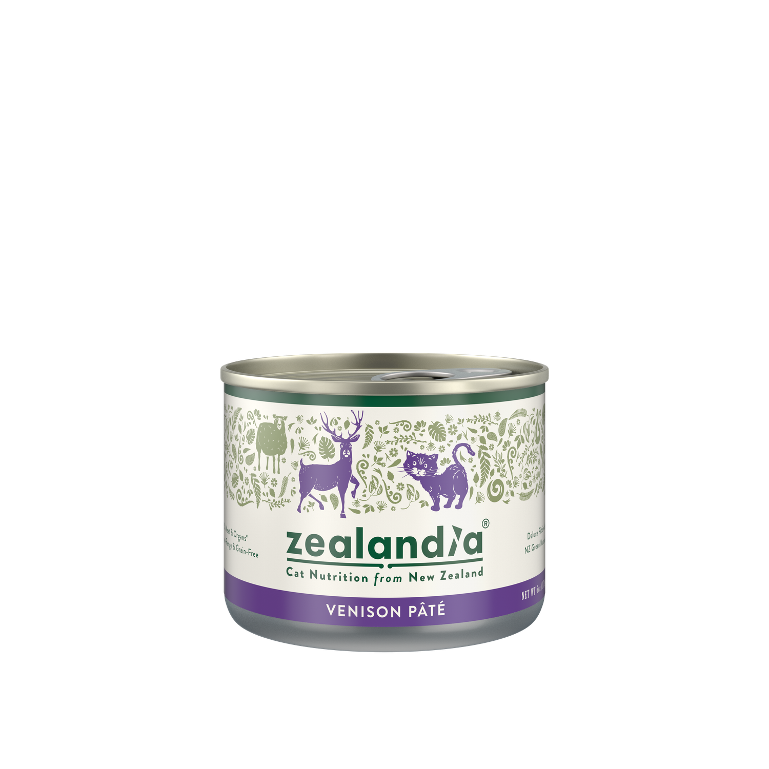 Zealandia Venison Pâté Wet Cat Food: 24 x 6oz cans