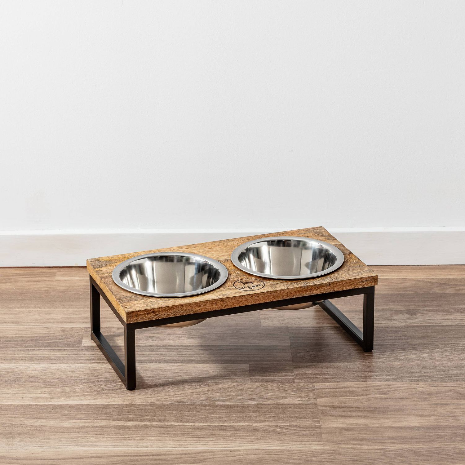 Hearth and Haven Elevated Pet Bowl Set - Modern Design : Medium