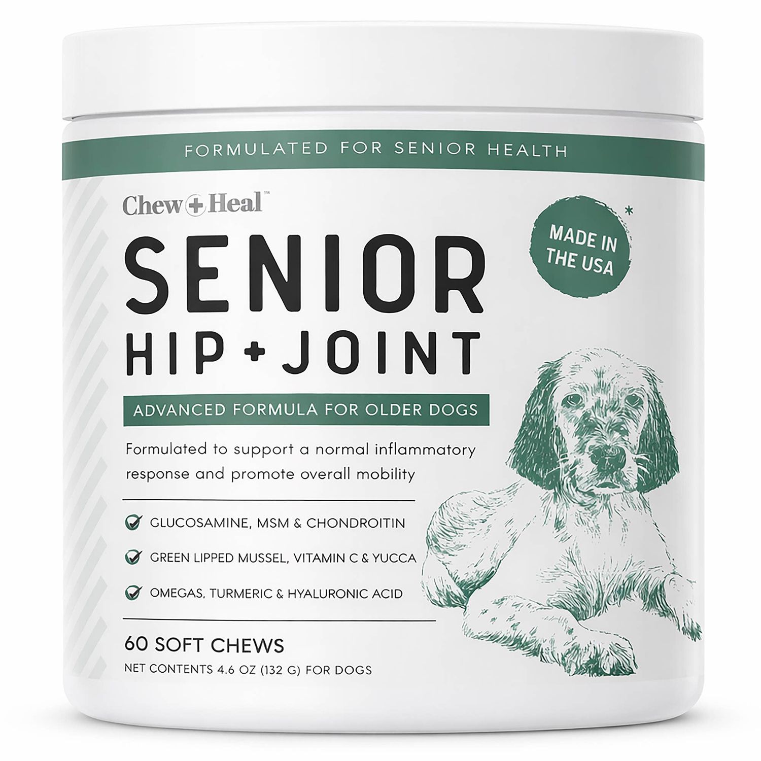 Senior Advanced Hip and Joint Soft Chews - Upgraded Formula: Small