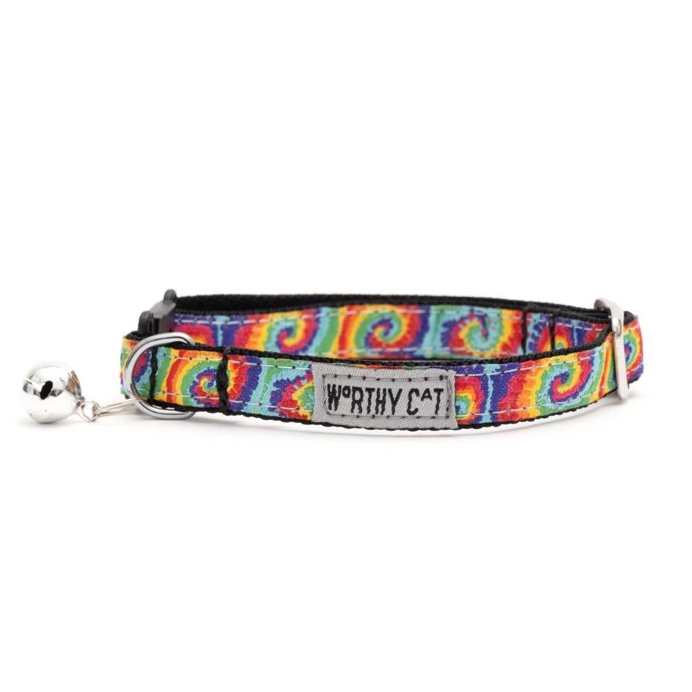 Kaleidoscope Cat Collar: Multicolored / One Size Fits Most